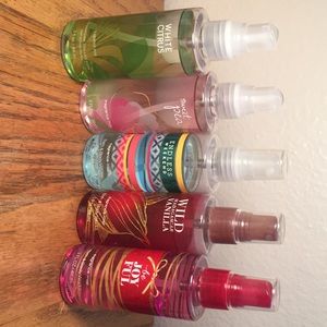 5 Bath & Body Works Fragrance Mist